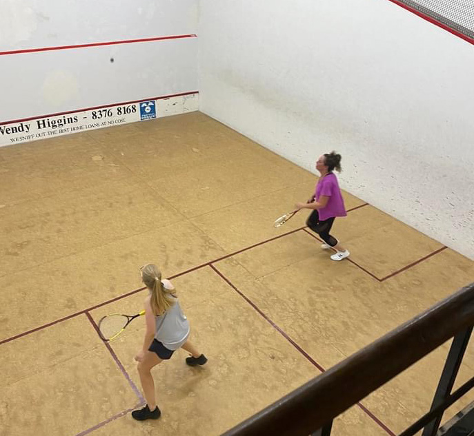 womans squash court adelaide